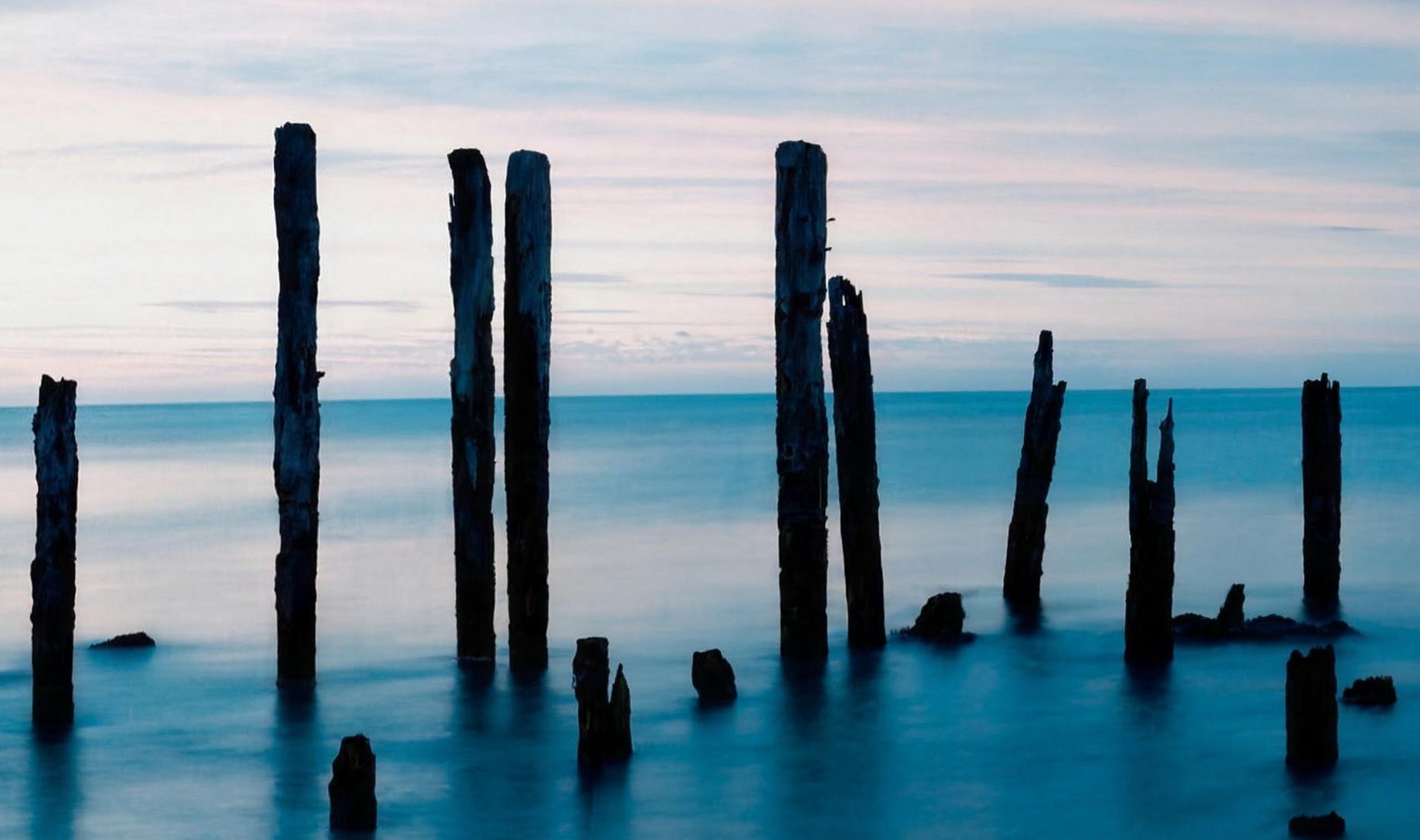 Sample coastal photograph on canvas